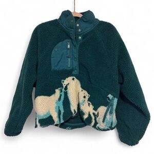 Free People Polar Bear Hit the Slopes Jacket